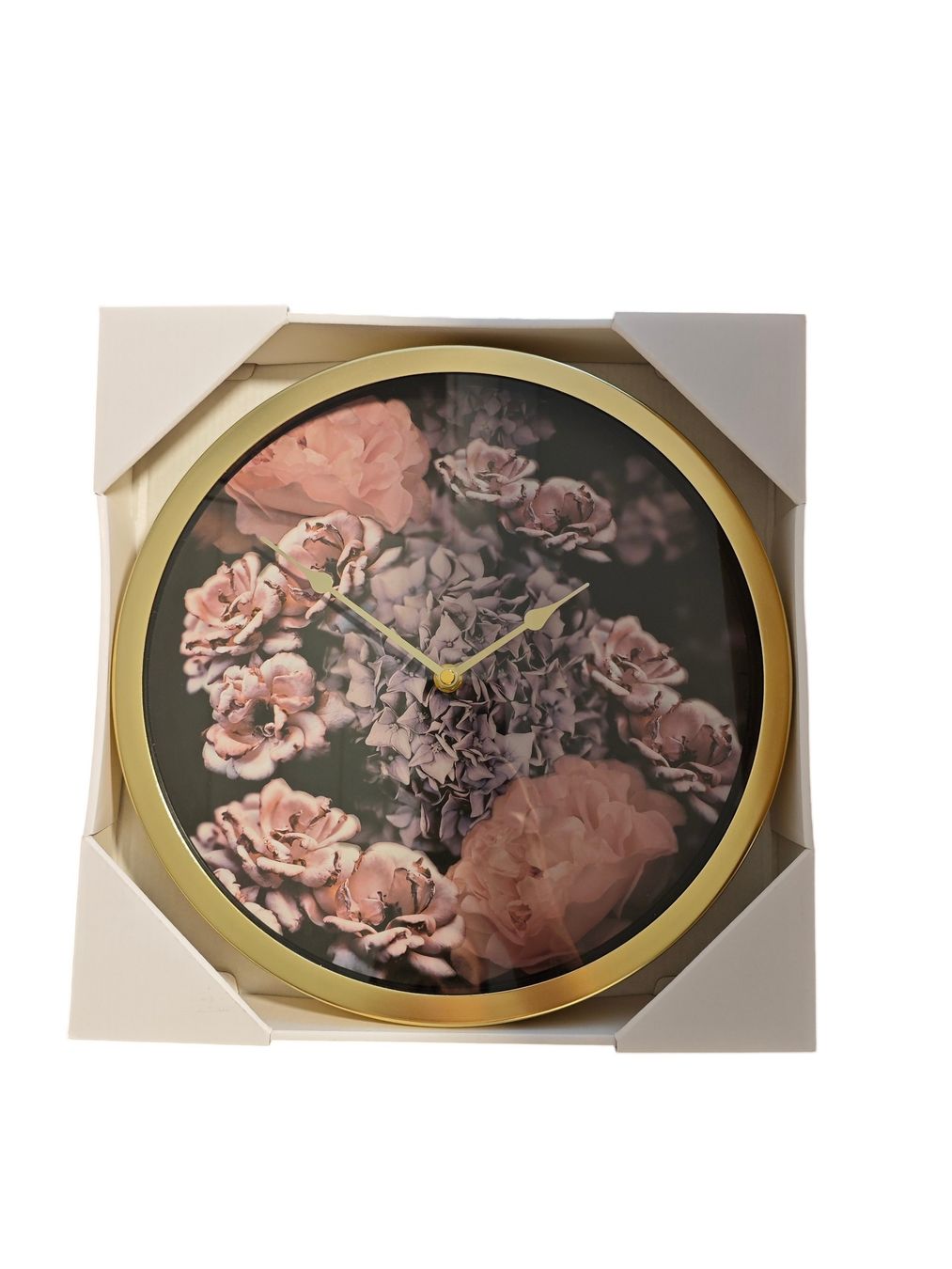 Orologi: Wanduhr Blumen – Nuovo e nell'imballaggio originale da Würenlingen venduto da E1999