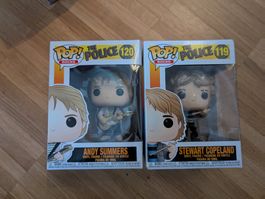 Funko Pops! The Police Andy Summers + Steward Copeland Music