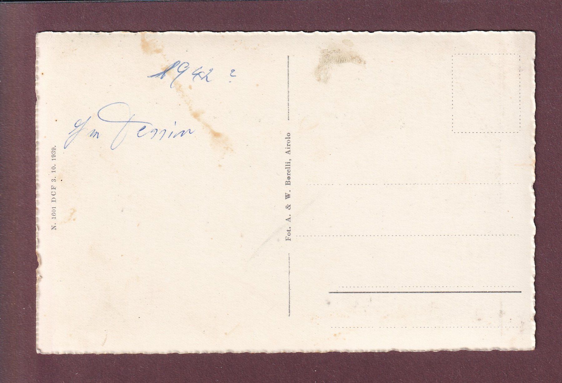 Cartoline postali: ALTANCA – Usato da Pully venduto da nicecards 1