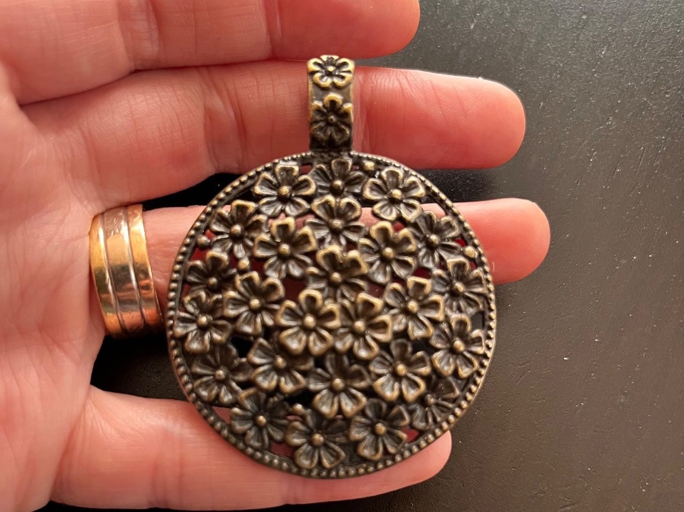 Ciondoli: Amulett/ Anhänger Blumen – Nuovo (secondo la descrizione) da Gams venduto da Mariawicca 2