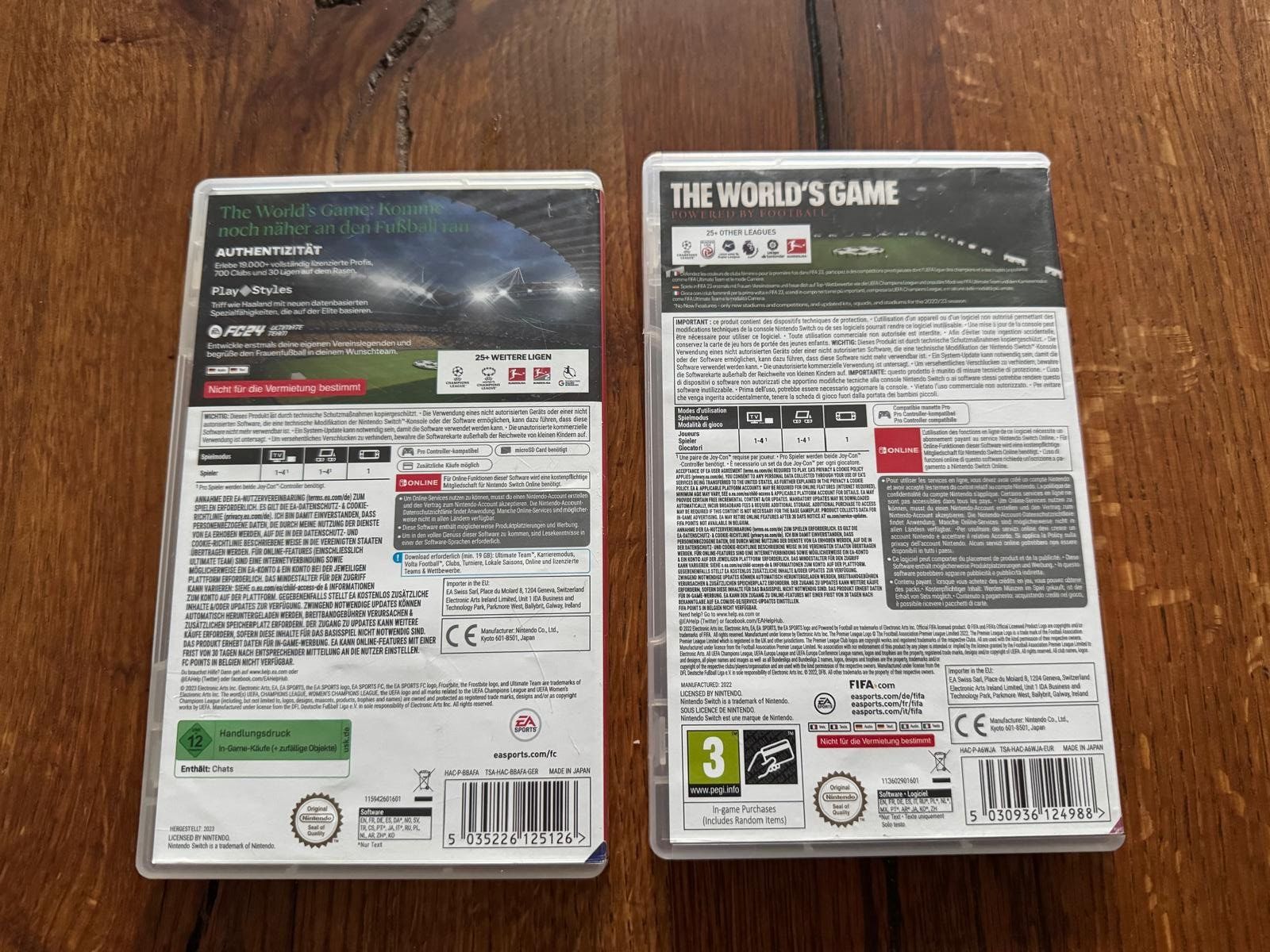 Nintendo Giochi: Nintendo Switch - FIFA 23 + FIFA 24 – Usato da Sempach venduto da sta_p662 2