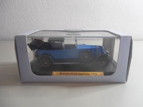 Renault Modellautos: Renault 40 CV Landaulet 1926 , 1:43 – Neu und originalverpackt aus Goldach von Feivel9
