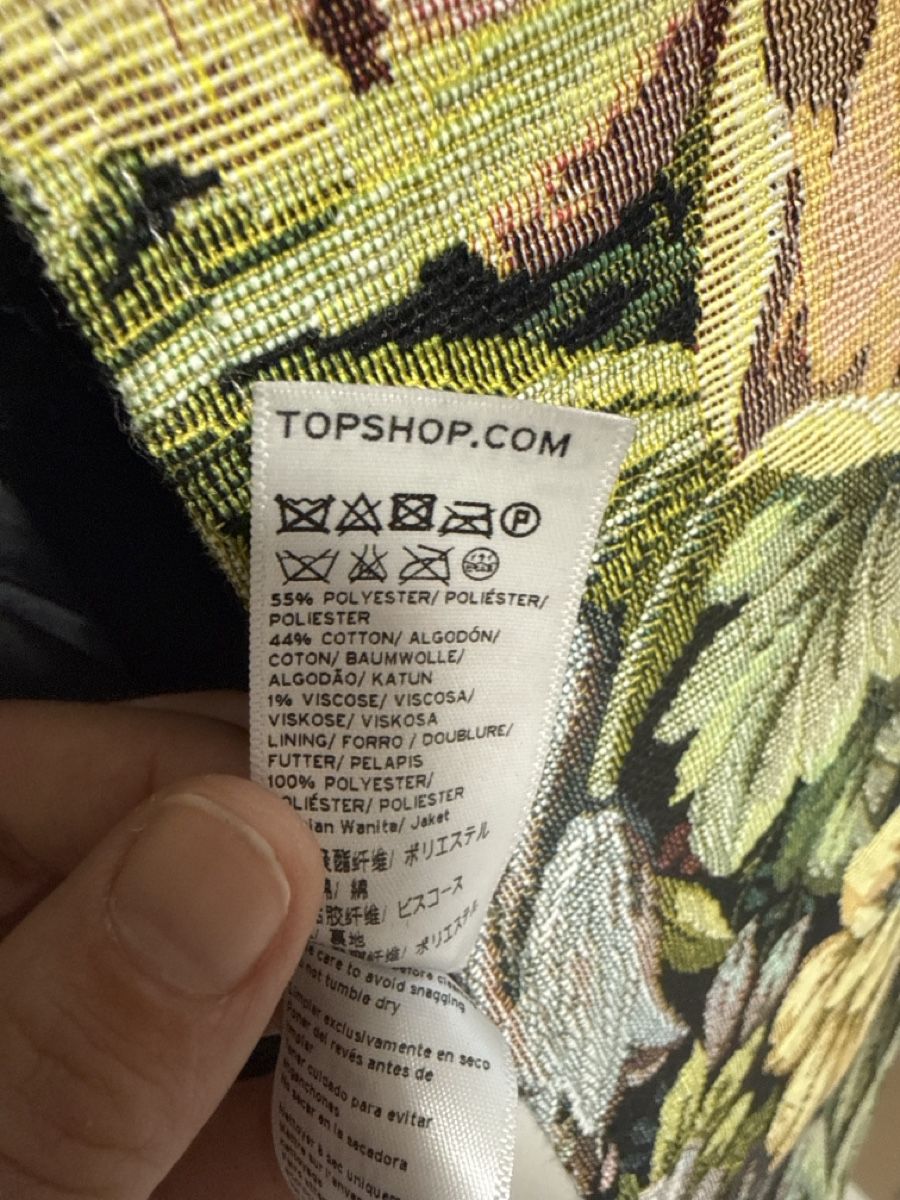 Topshop Cappotti: Floral Tapestry Jacket - Autumn Ready, Size Medium – Usato da Effretikon venduto da lio_gjr8 3