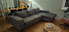 Ecksofa 260 cm – grau