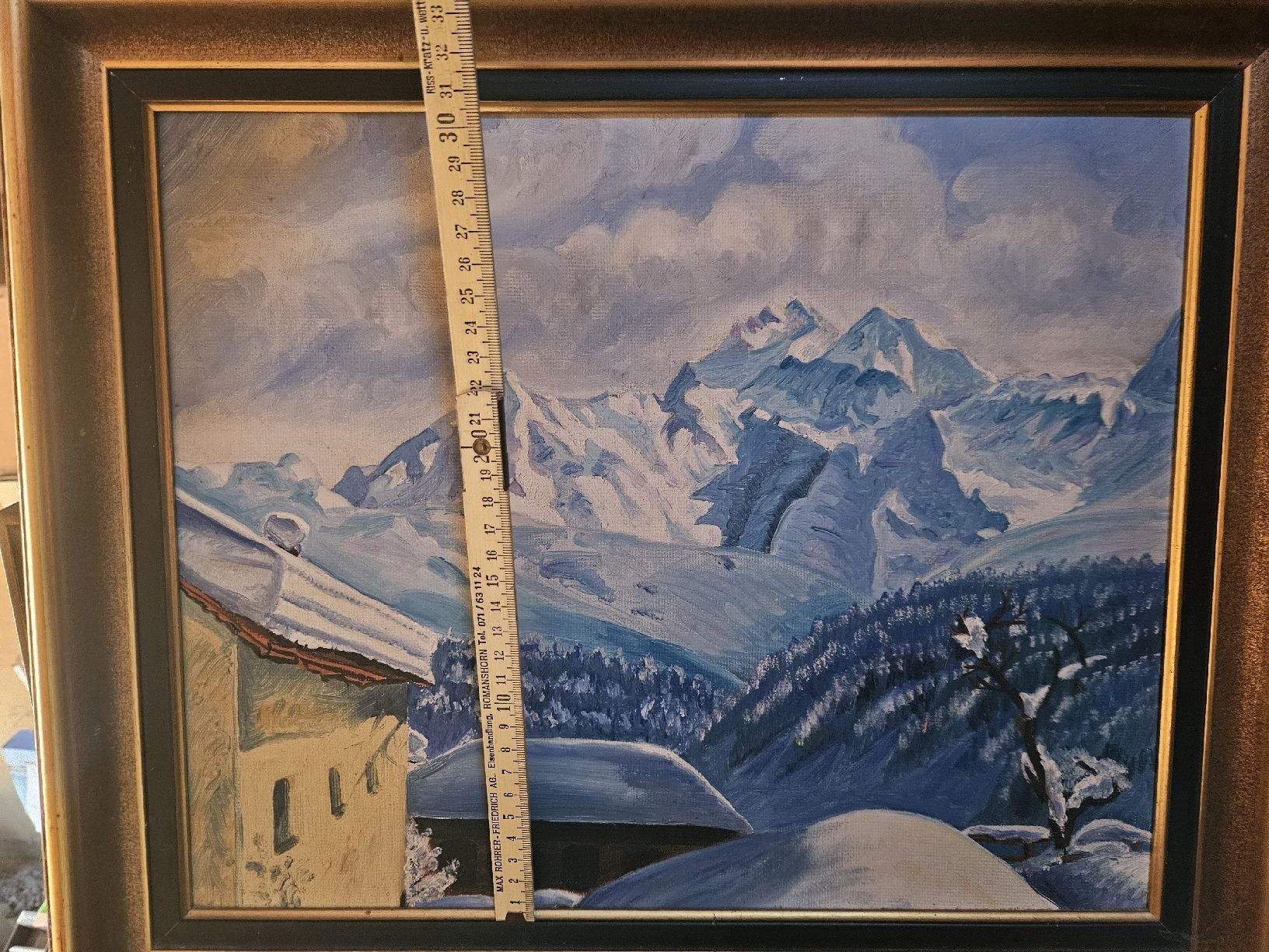 Tableaux: gemälde – D'occasion à Schwellbrunn par Omega-alpha