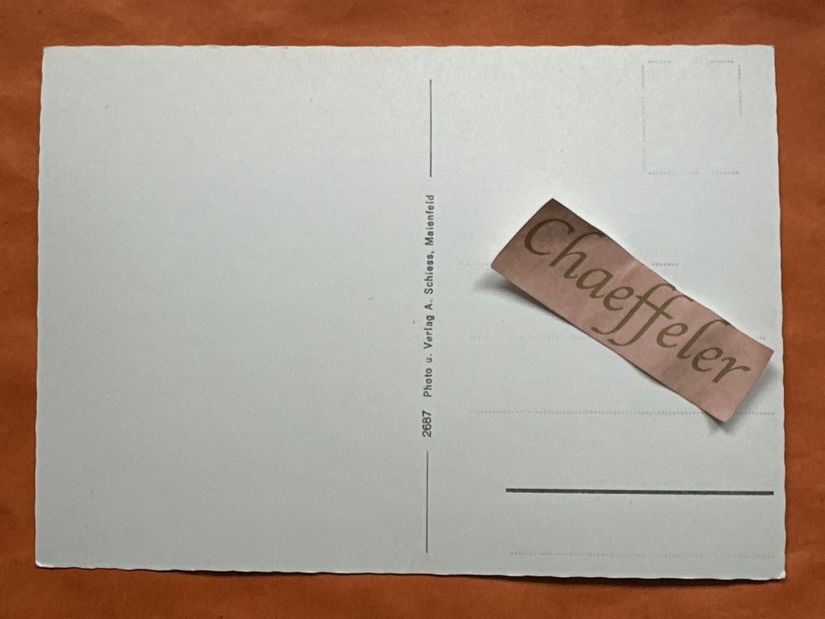 Cartoline postali: St. Luzisteig Geb., Graubünden Top! – Usato da Zürich venduto da Chaeffeler 1
