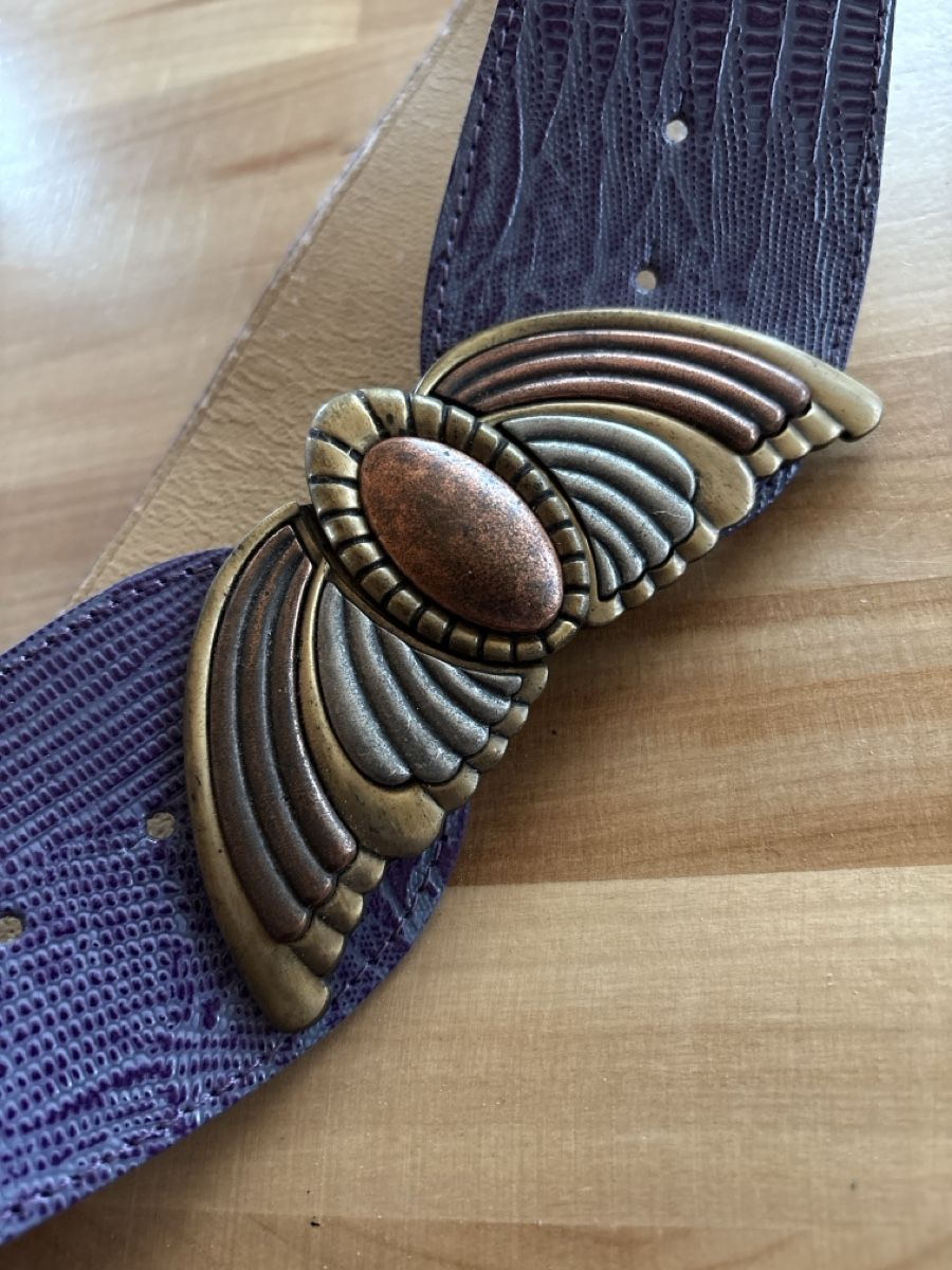 Cinture: Gürtel Violett 80 cm – Usato da Rümlang venduto da SchumBru10 1