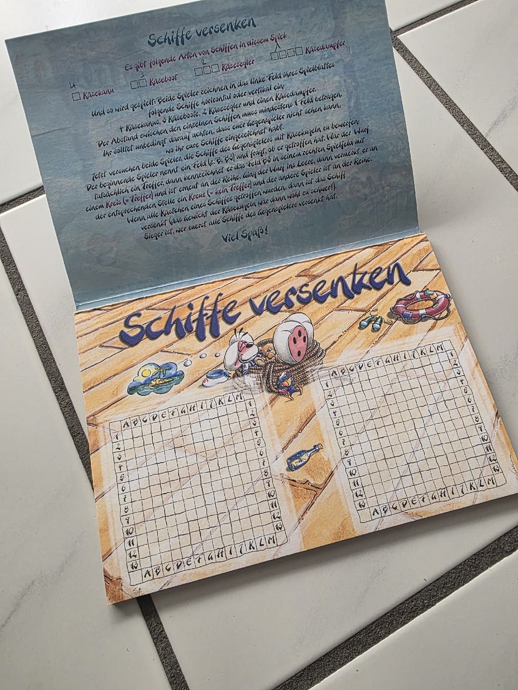 Spiele: Schiffe Versenken Diddl – Gebraucht aus Egerkingen von Toengi01 1