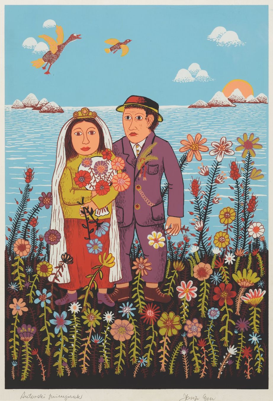 Grafica & Litografie: Josip Generalic Druckgrafik – Usato da Zürich venduto da BOAC1943 1