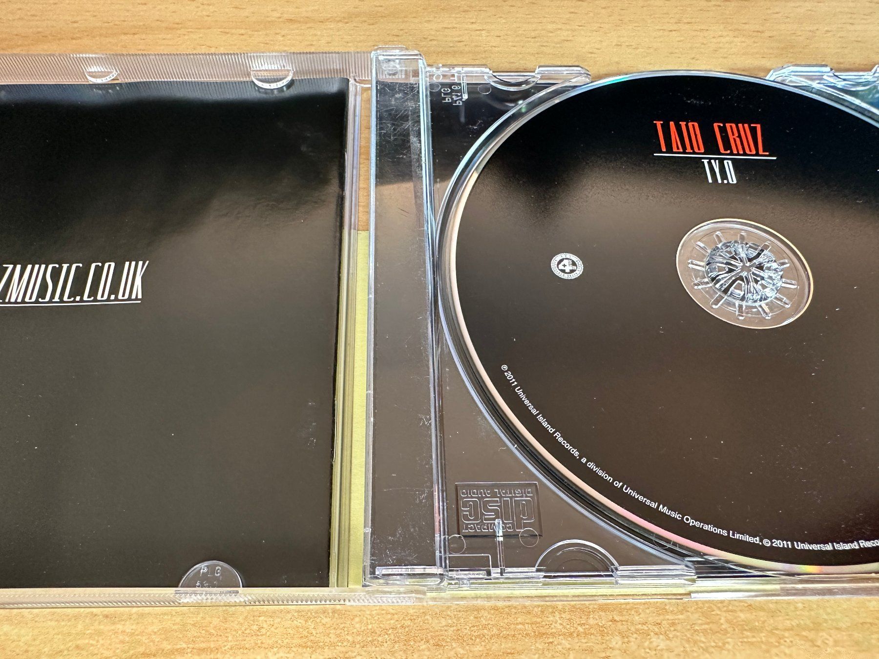CD: Taio Cruz – TY.O – Usato da Rikon im Tösstal venduto da Alpenmutz 2