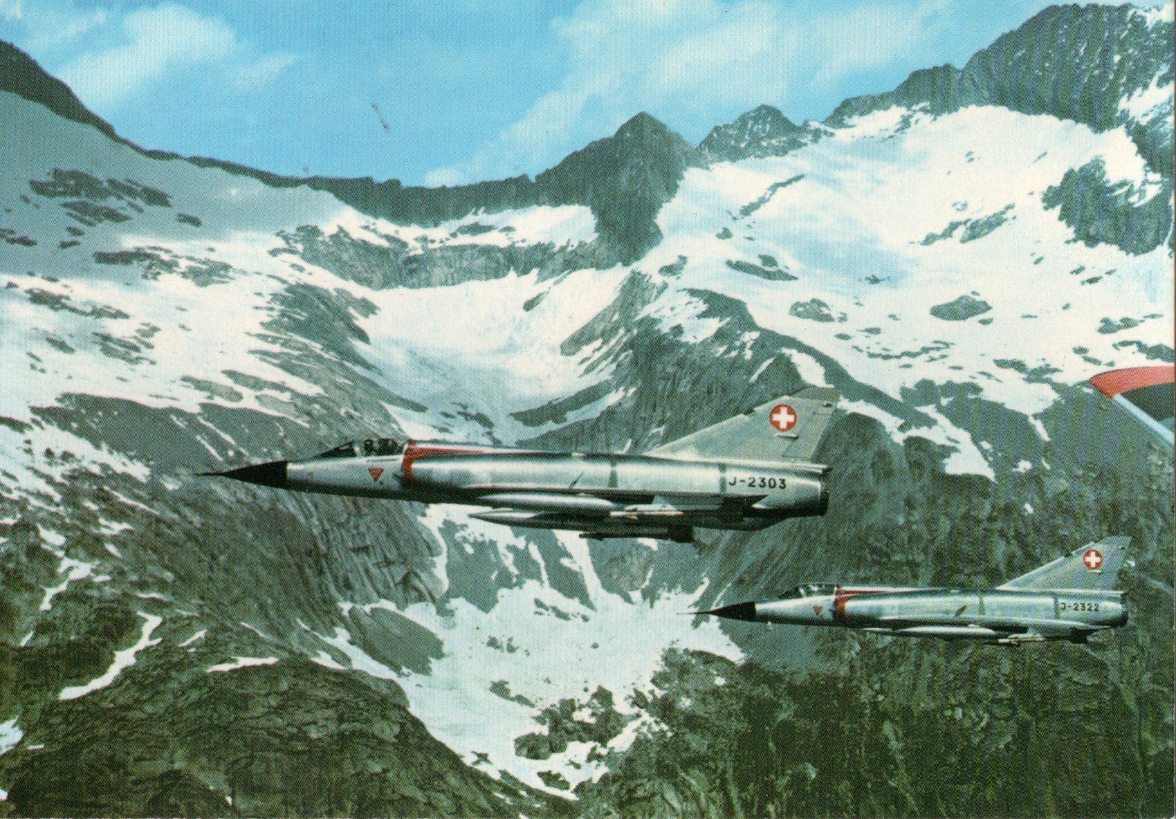 Cartoline postali: MIRAGE III-S – Usato da Melano venduto da pisonsdro