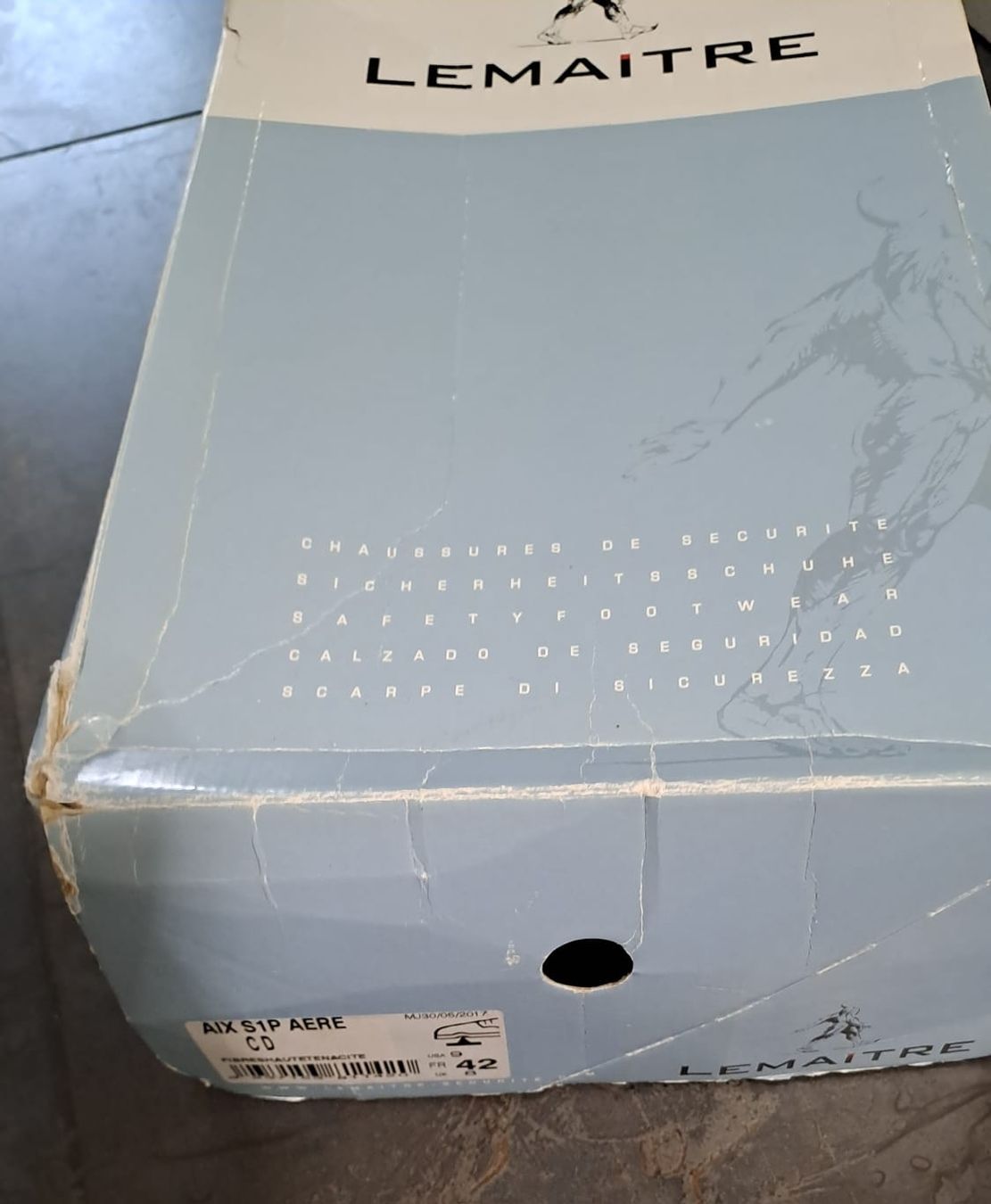 Scarpe da uomo: Chaussures de sécurité neuves taille 42  – Nuovo e nell'imballaggio originale da Bussigny venduto da sivag 3