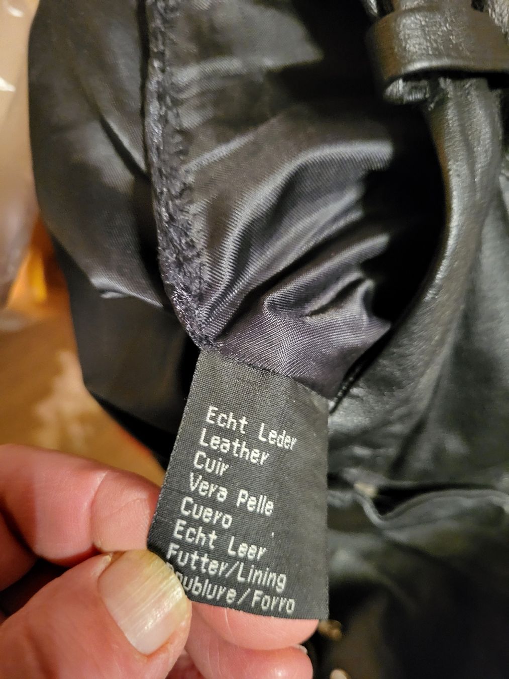 Pantaloni: Damen Lederhose gr. 42 Echt Leder – Usato da Schweizersholz venduto da fuchs06 5