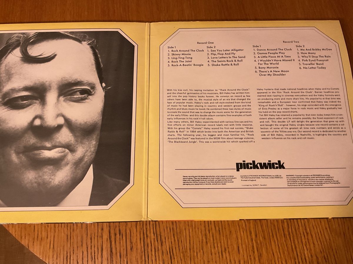 Schallplatten: Bill Haley Collection 2 Record Set Pickwick Records – Gebraucht aus Steinach von Quarkie 1