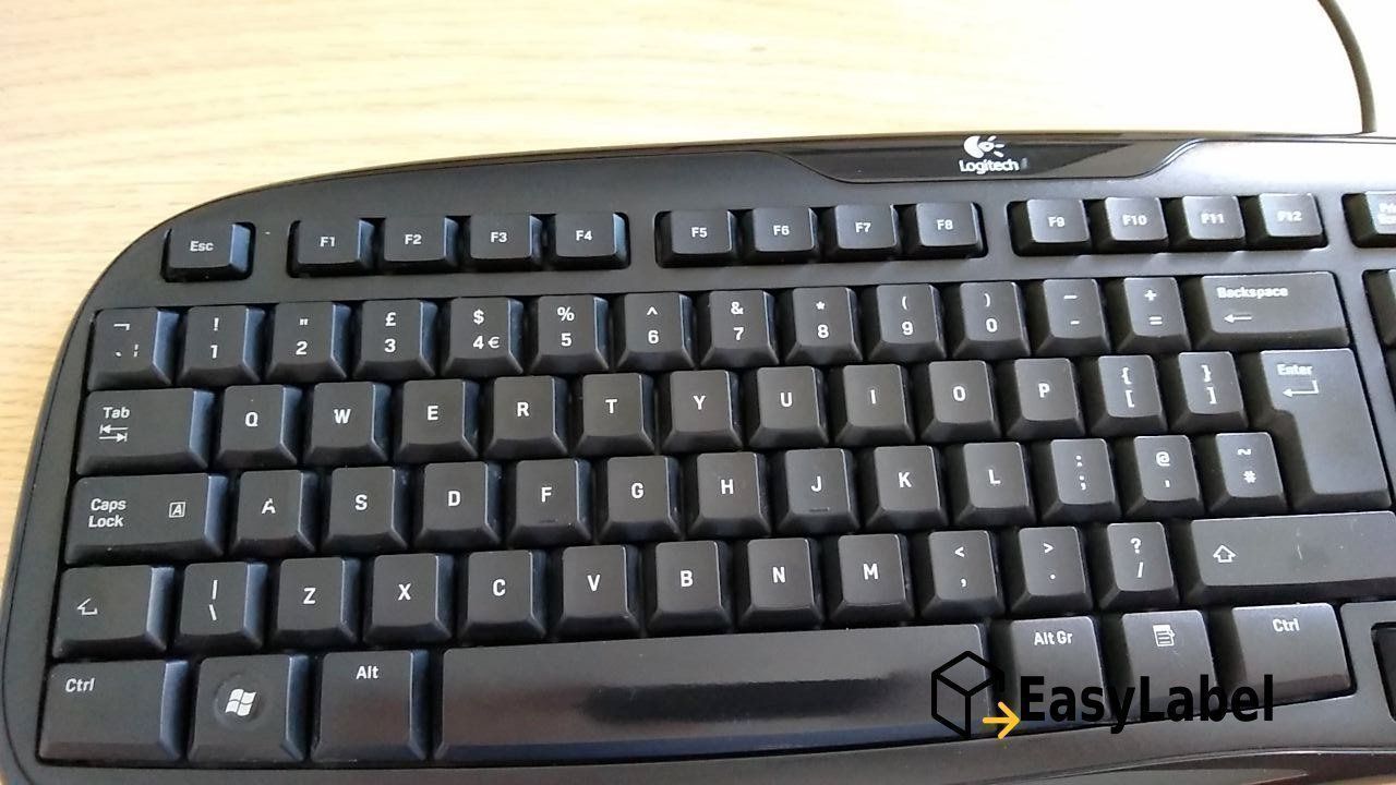 Logitech Tastiere: Logitech Classic Keyboard 200, (EN_UK) – Usato da Glattpark(Opfikon) venduto da easylabel 1