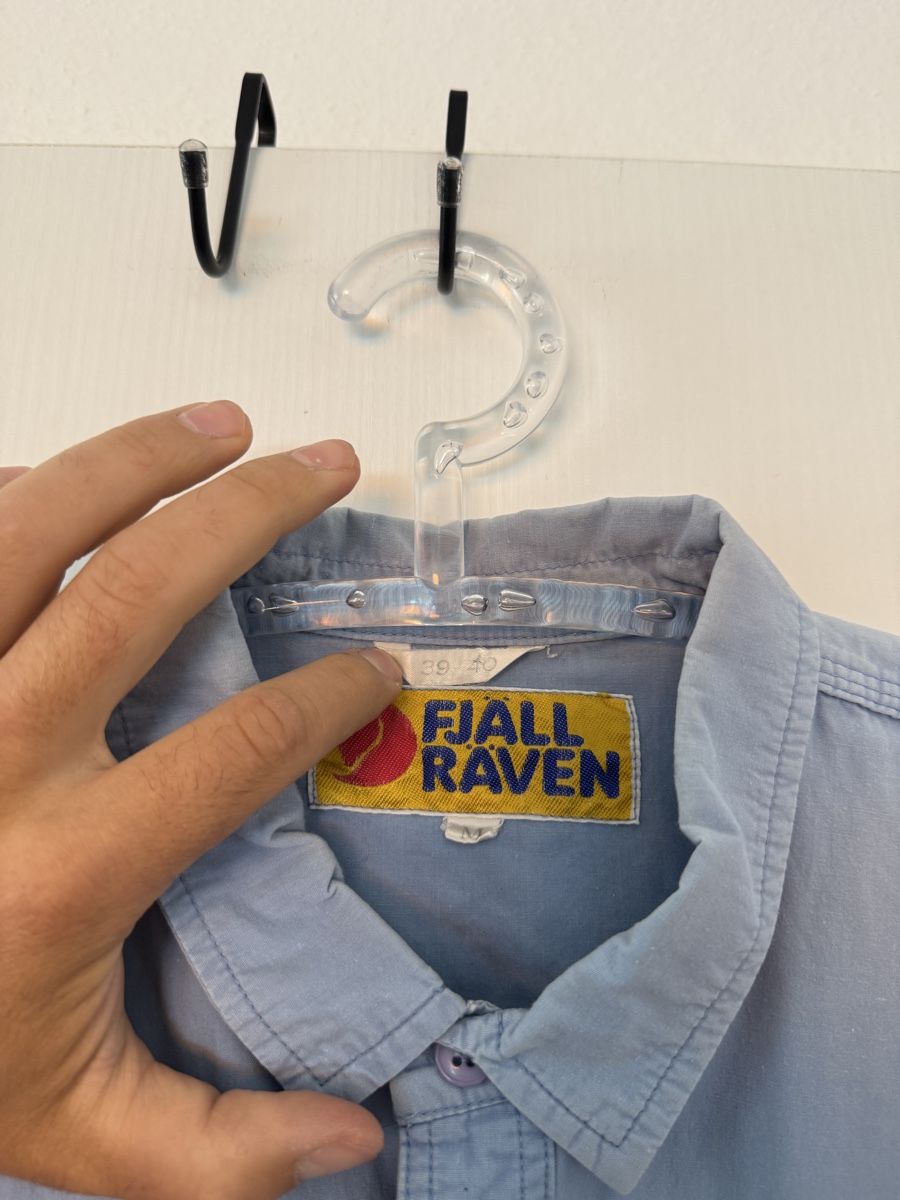 Fjällräven Camicie: Fjällräven Hemd Herren Gr. M, hellblau, oryginal – Usato da Wetzikon ZH venduto da Jan_wojt 2