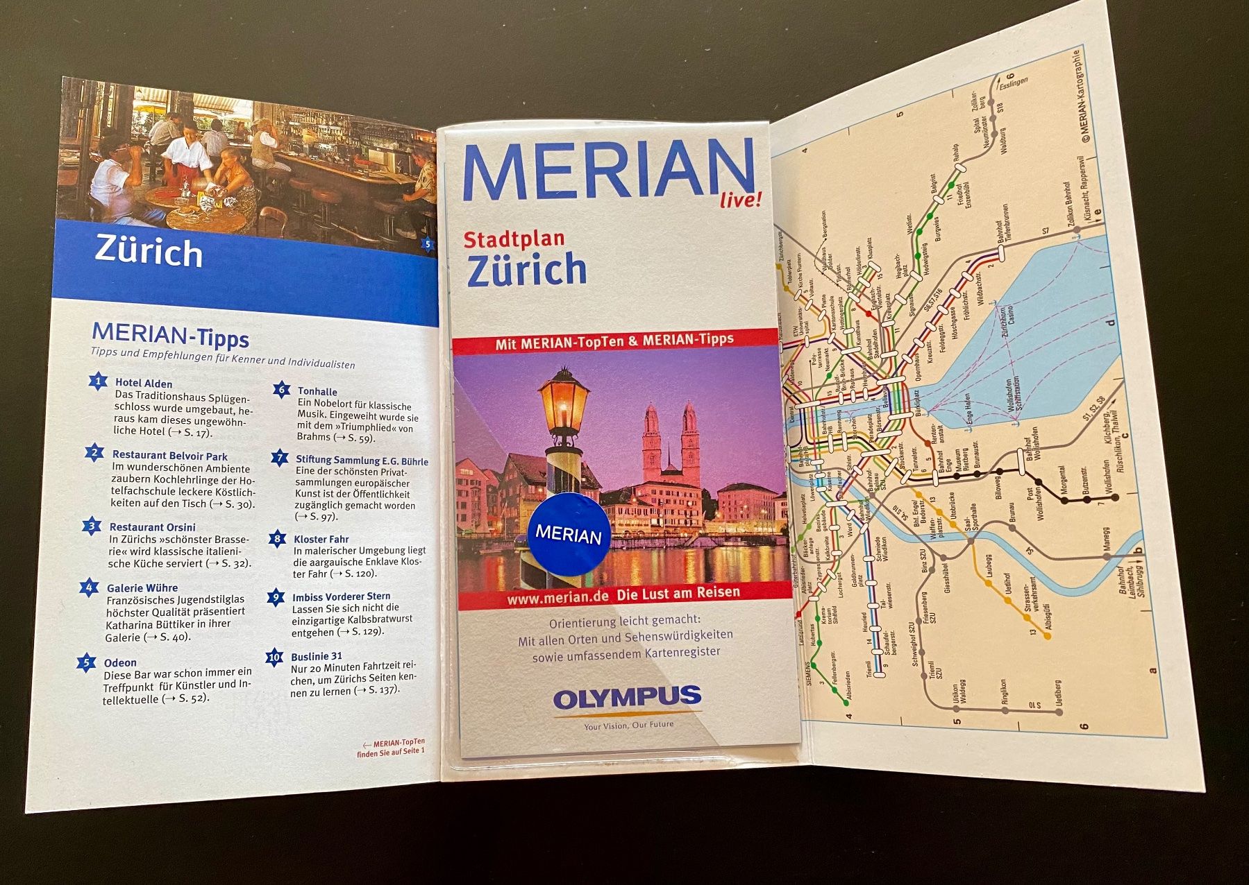 Libri: ZÜRICH / REISEFÜHRER / VON MERIAN – Usato da Nussbaumen AG venduto da schuba2000 1