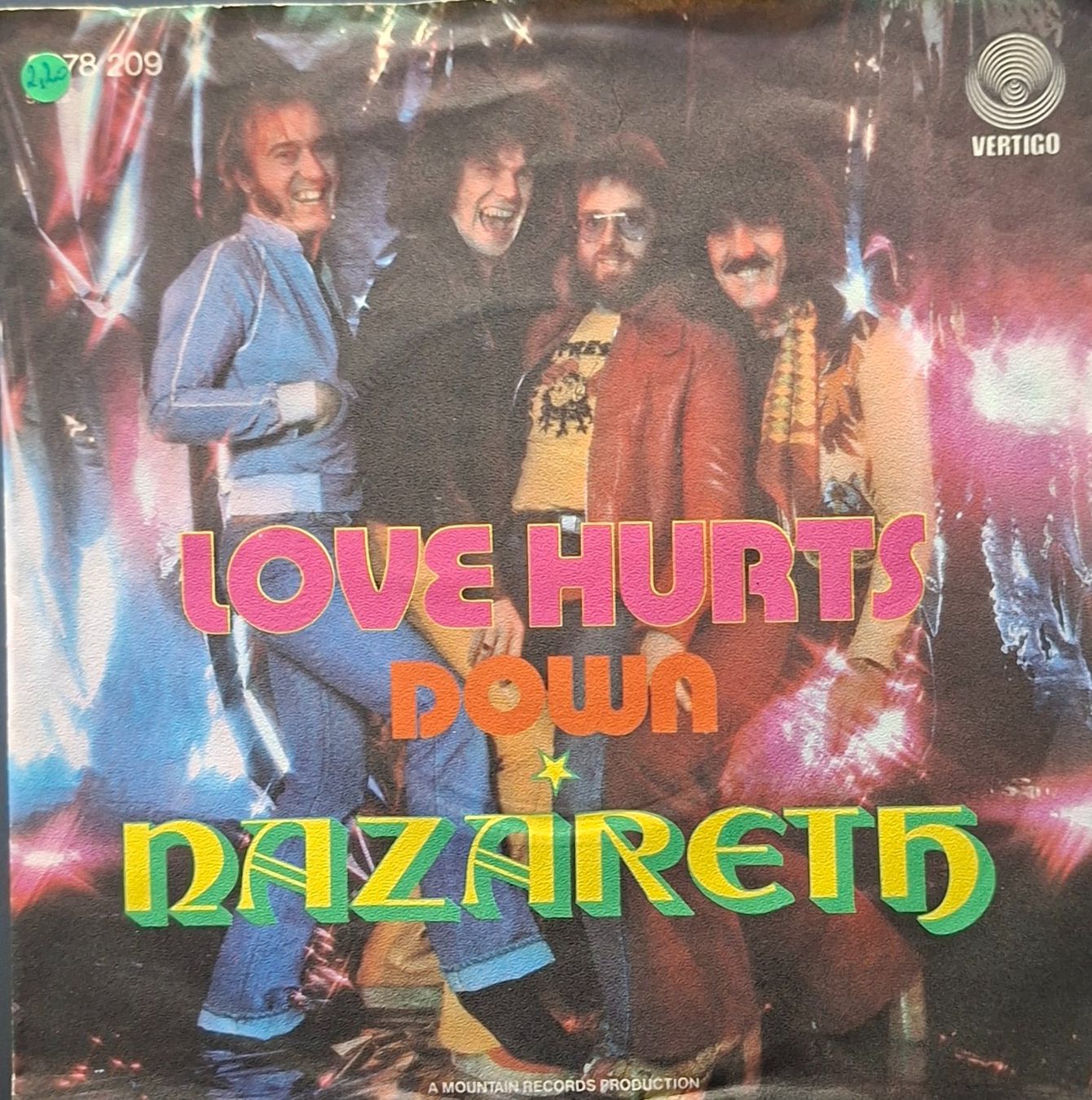 Dischi in vinile: Vinyl-Single Nazareth - Love Hurts – Usato da Langenthal venduto da Modo39