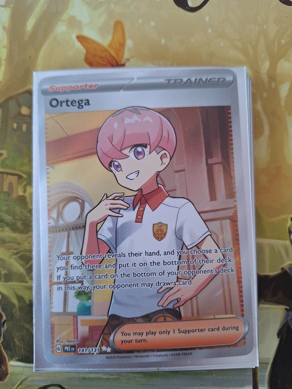 ortega full art pokemon card Japanese Pokémon Trainer Card PSA 10 – Ortega SR 130/108 – Ruler of th