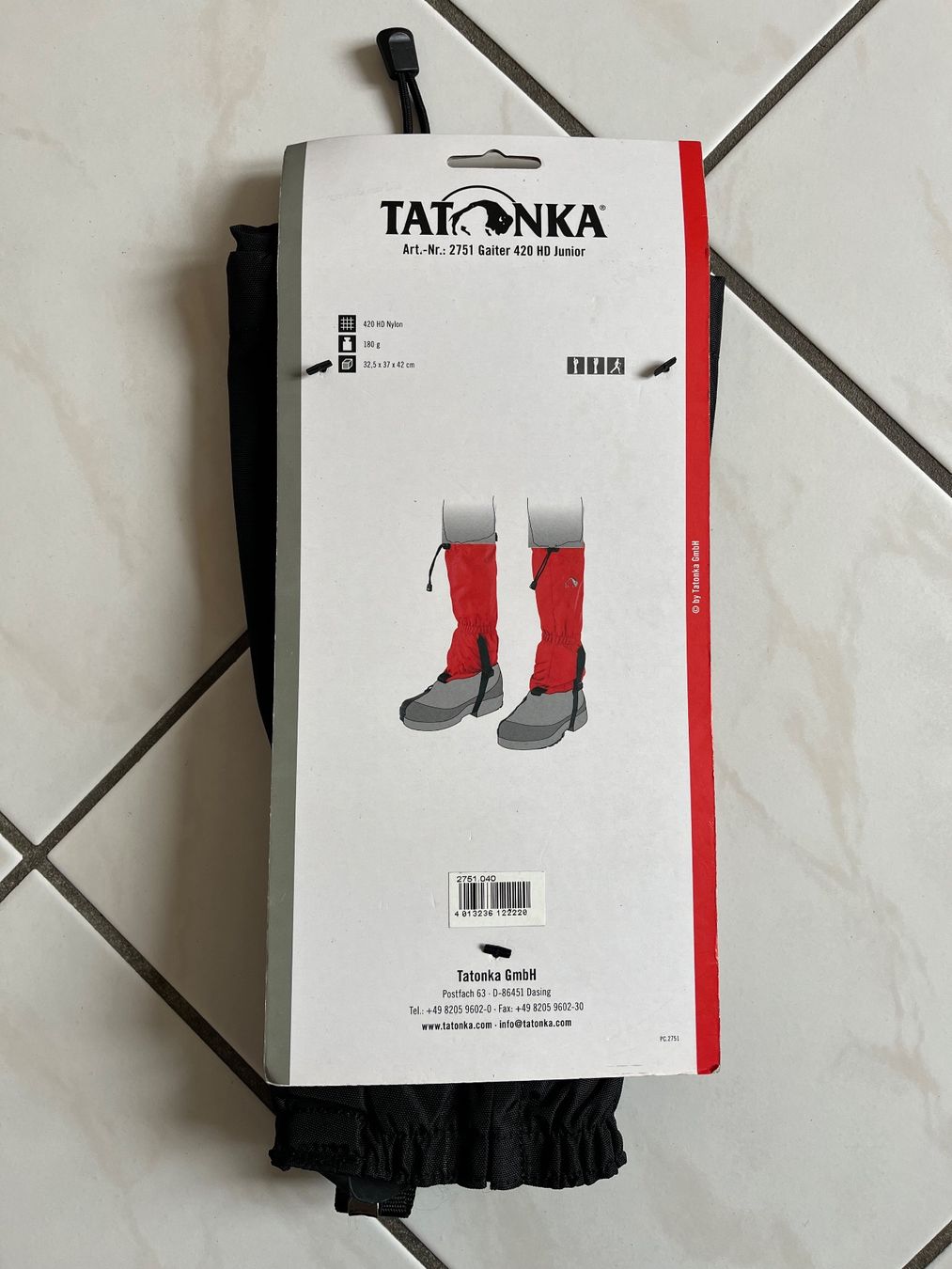 Stinchiere & Fasciature: Schnee Gamaschen Junior / Guêtre neige – Nuovo e nell'imballaggio originale da Montalchez venduto da Azurea79 1