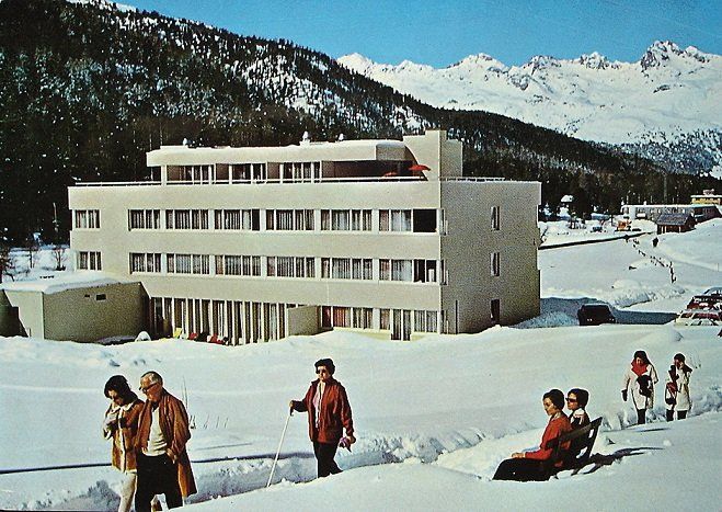 Cartoline postali: PONTRESINA Hotel Palü-Garni – Usato da Jona venduto da philajona
