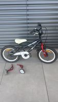 Vélo enfant 4-7 ans noir et rouge 16 pouces bon état