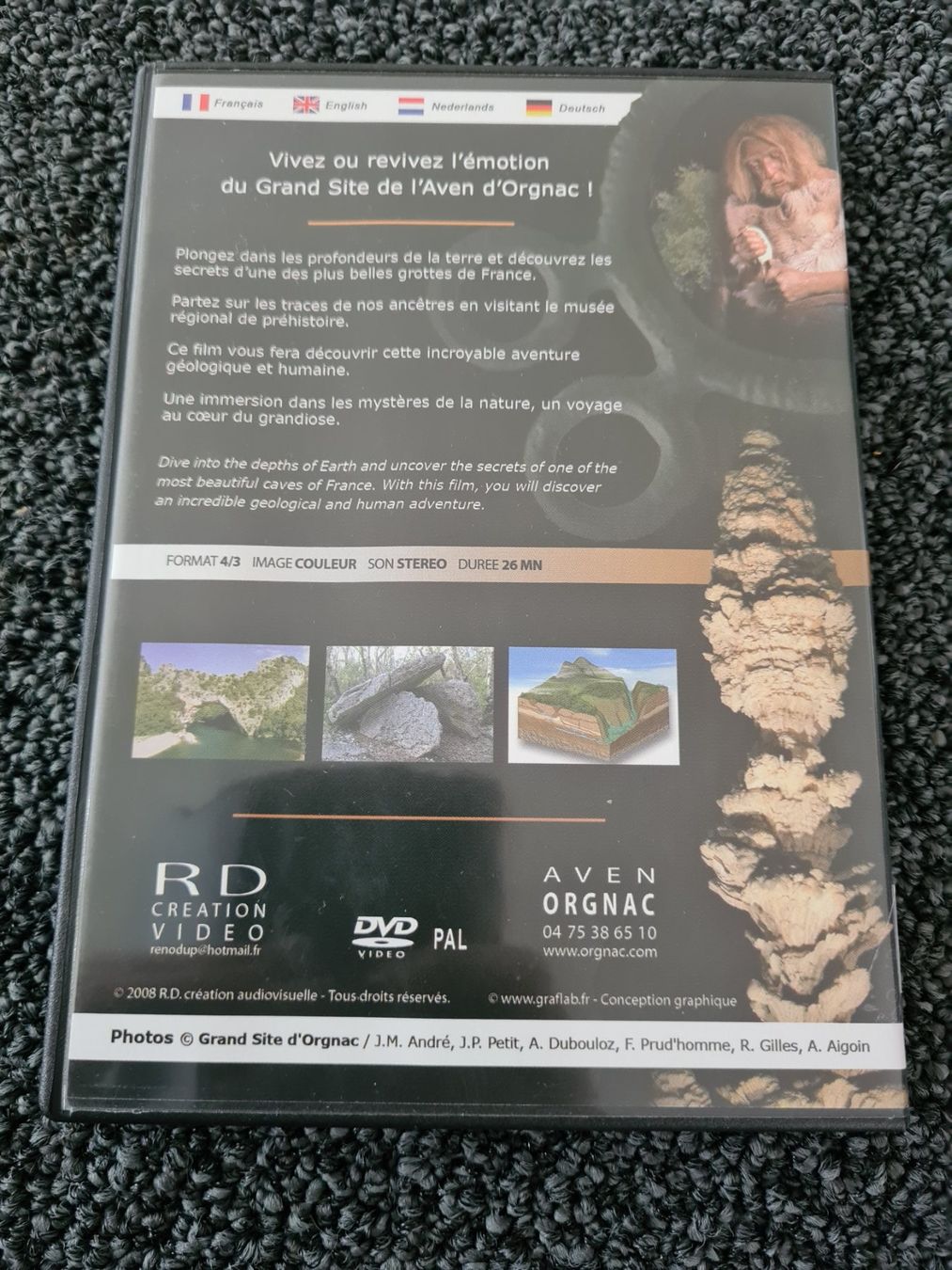 Tous les DVDs: AVEN O ORGNAC(12524) – D'occasion à Ruswil par jan_bxl5 1