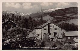 Österreichisches Grenzwirtshaus WALSERSCHANZ, um 1935-40