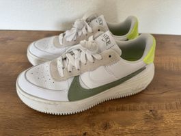 Nike Air Force 1 PLT.AF. ORM Blanc Oil Vert, taille 39