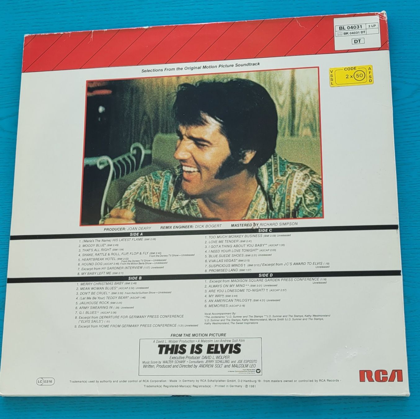 Schallplatten: ELVIS PRESLEY  - THIS IS ELVIS   2 LP / VINYL – Gebraucht aus SCHÜBELBACH von CoKaHa 1