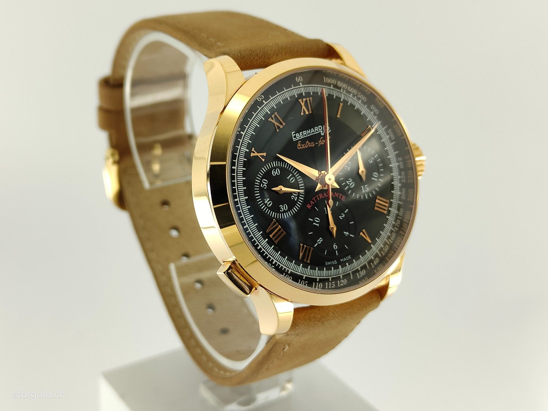 Eberhard & Co. Uhren: Eberhard & Co. Extra-Fort Rattrapante – Gebraucht aus Zürich von Stargold-Uhren 2