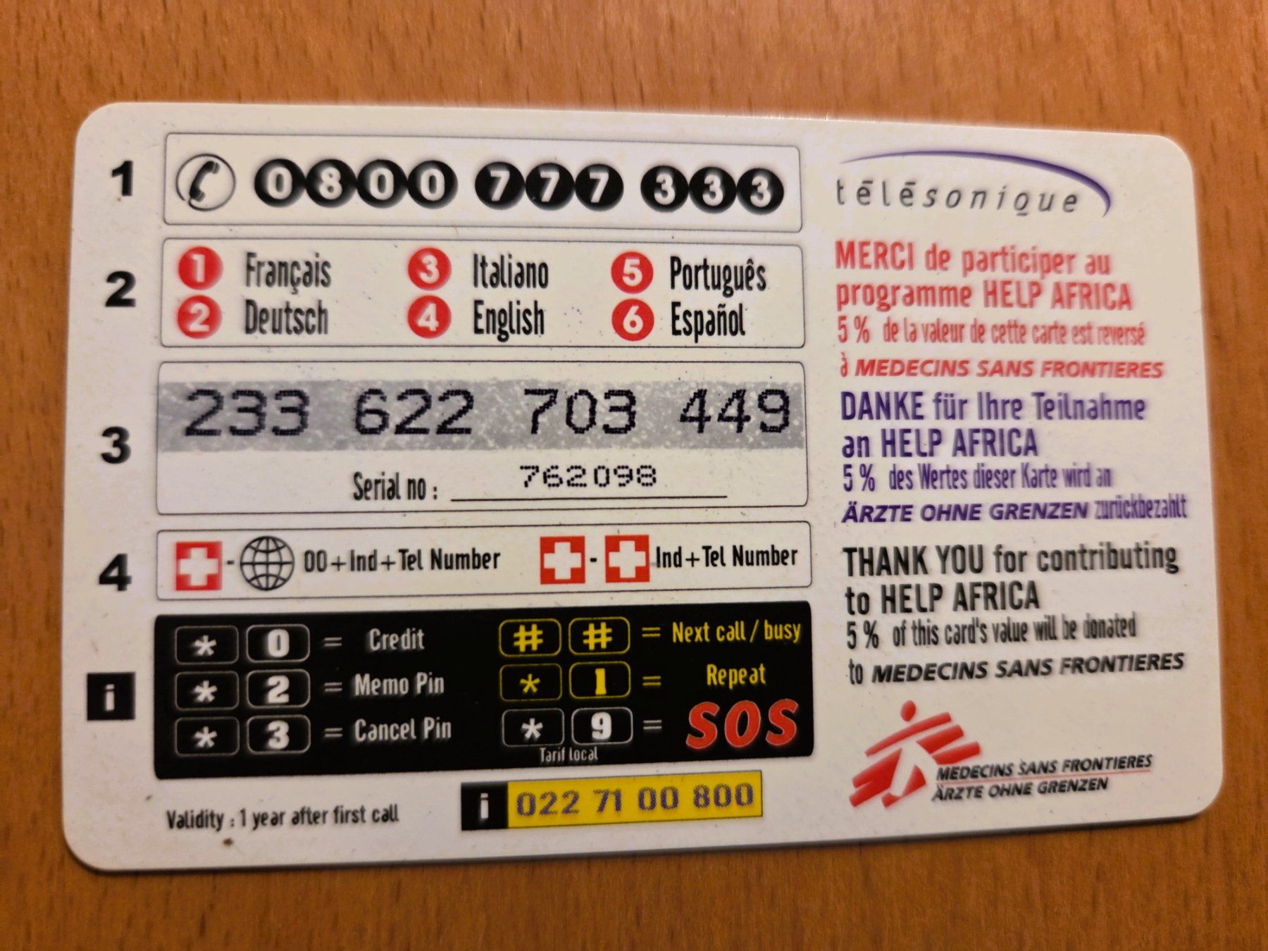 Schede telefoniche: PREPAID - SCHWEIZ – Usato da Brüttisellen venduto da Nighttrain 1
