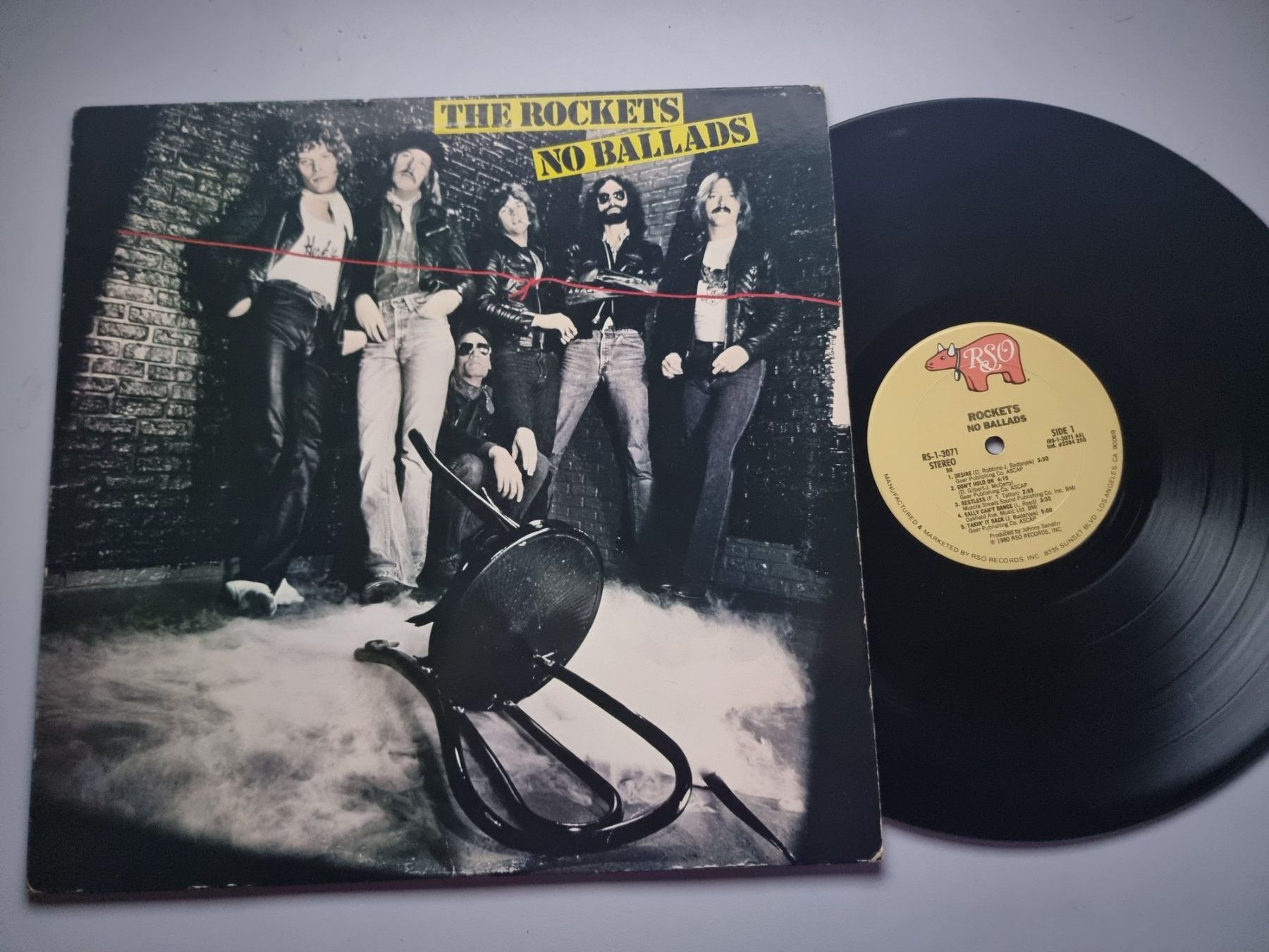 Schallplatten: LP The Rockets – No Ballads – Gebraucht aus Schaffhausen von Kellerrassel