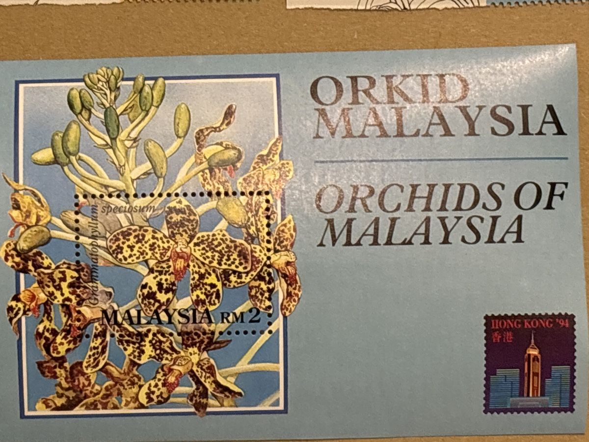 Tutti i francobolli: Orchideen Briefmarken Sammlung Malaysia – Nuovo e nell'imballaggio originale da Zürich venduto da engebrunau 1