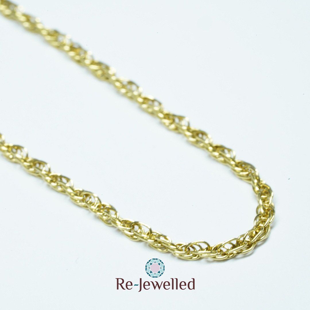 Catenine: Halskette 8k Gelbgold – Usato da Bülach venduto da Re-Jewelled