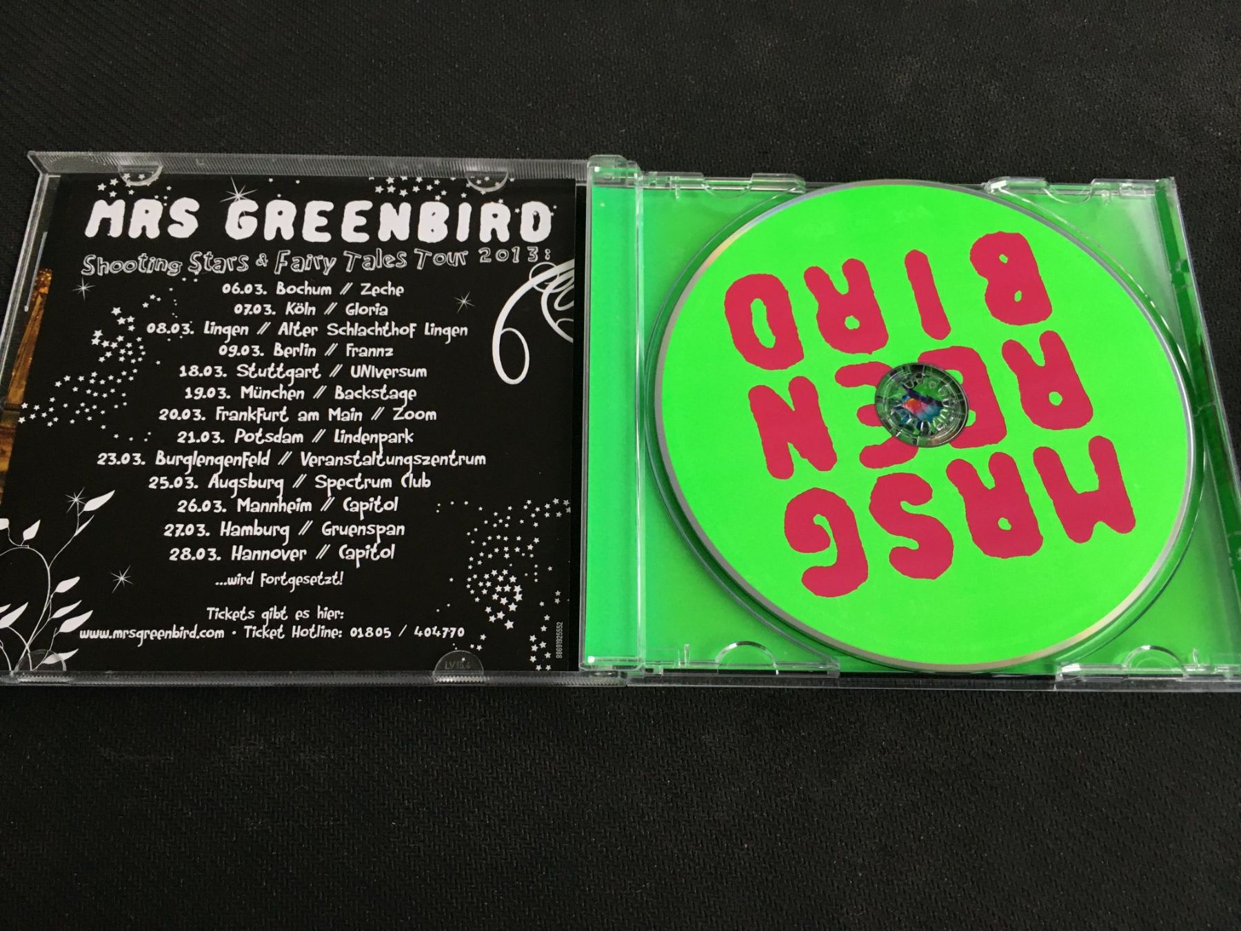 CD: MRS Greenbird -CD- – Usato da St.Gallen venduto da MedienJoe 1