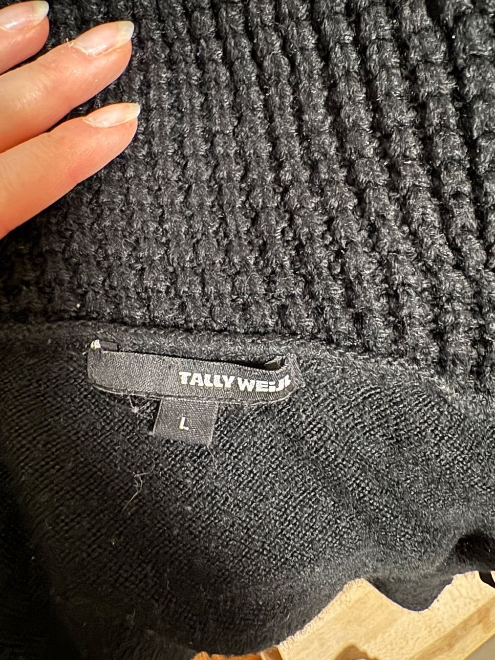 Pulls & Sweat-shirts: Pullover schwarz, Gr. L, Tally Weijl – D'occasion à Arlesheim par Eli_77 2