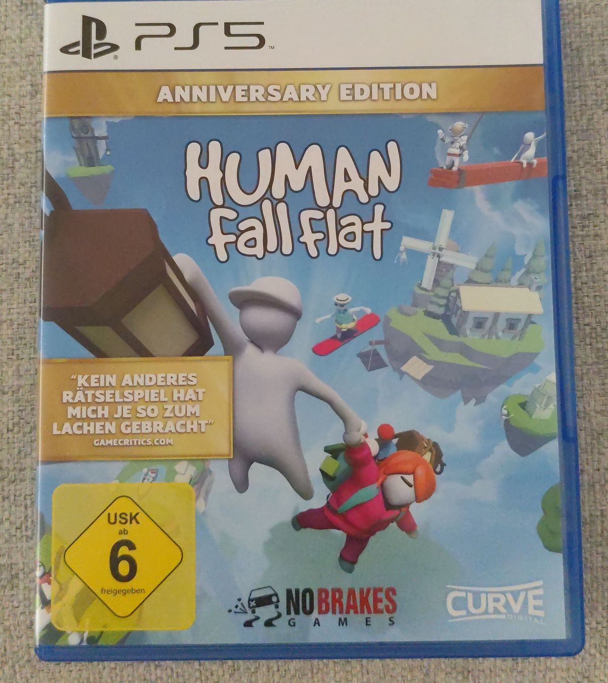 Jeux: Human Fall Flat Anniversary Edition PS5  – D'occasion à Basel par lio_8ylm