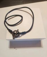 Bracelet Armani Exchange en cuir noir, en bon état