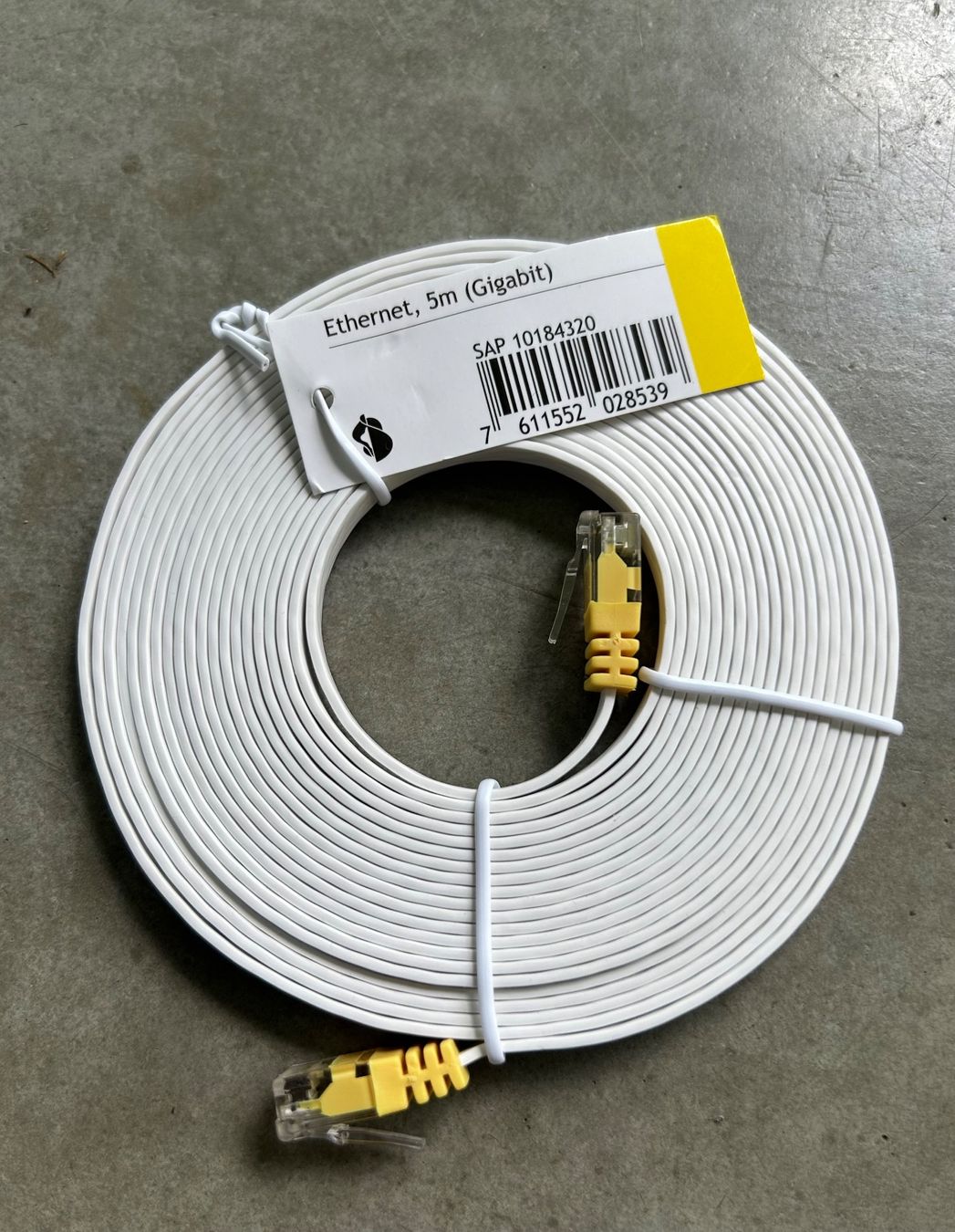 Swisscom Kabel: Ethernet 5m (Gigabit) Swisscom – Neu (gemäss Beschreibung) aus Ittigen von labrador35