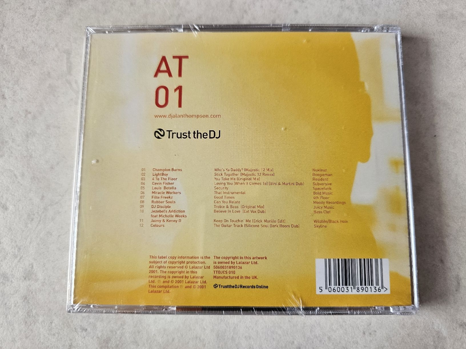 CDs: Alan Thompson  -  AT01  /  Fabrikneu – Neuf avec emballage d'origine à Schneisingen par backstore24 1