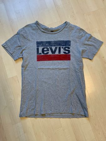 LEVI’S T-Shirt grau Gr. M