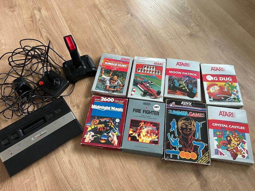 Atari 2600 Konsole mit Spielen - Kult! 👍 (D'occasion) à Sargans pour ...