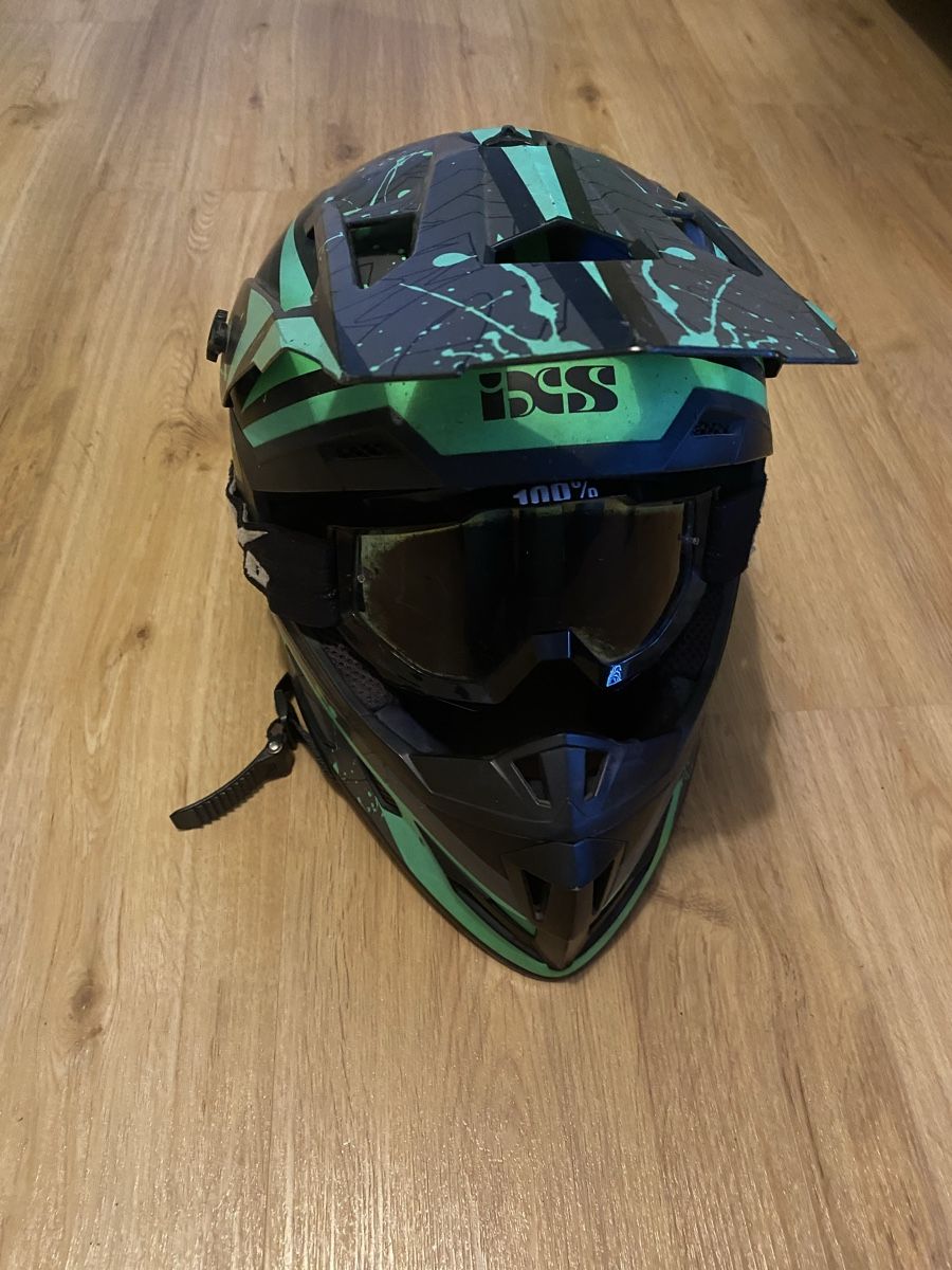 IXS Caschi & visiere: iXS Motocross Helm iXS361 – Usato da Beromünster venduto da li_bu_05 2