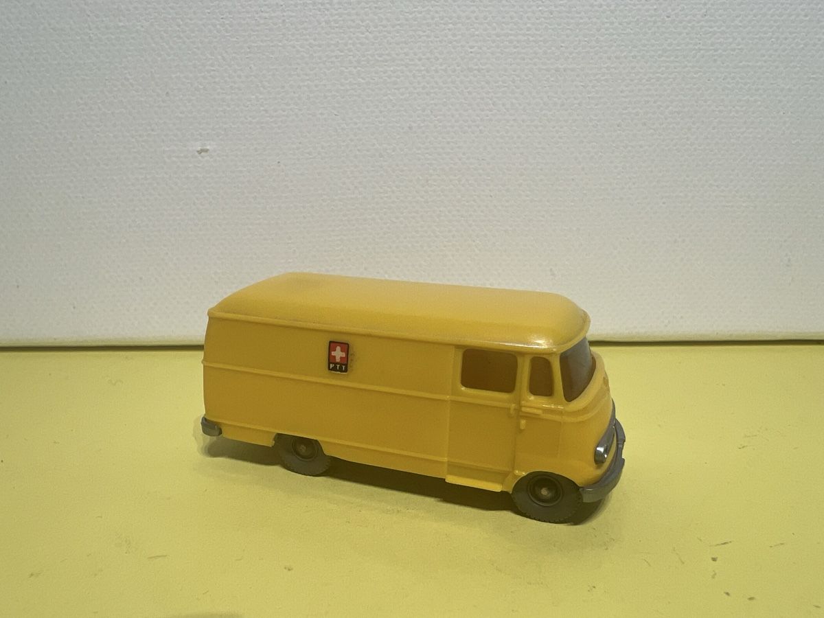 Wiking Modellautos: Wiking Postwagen MB L 319 in 1/87 – Gebraucht aus Weinfelden von Kammerflimmern