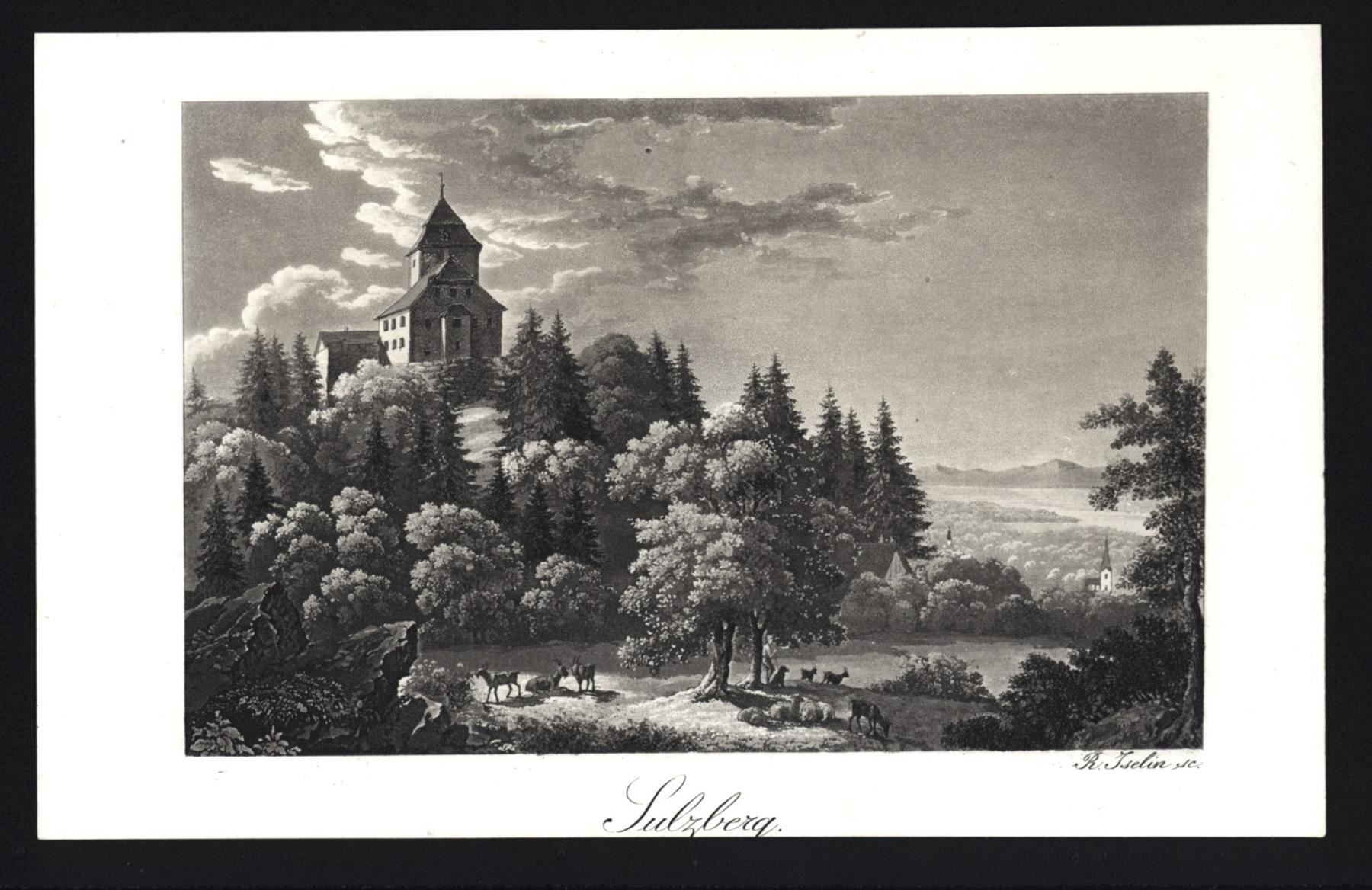 Gravures: Möttelischloss Rorschacherberg Aquatinta – D'occasion à Rafz par Helvet32
