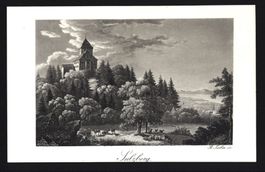 Möttelischloss Rorschacherberg Aquatinta