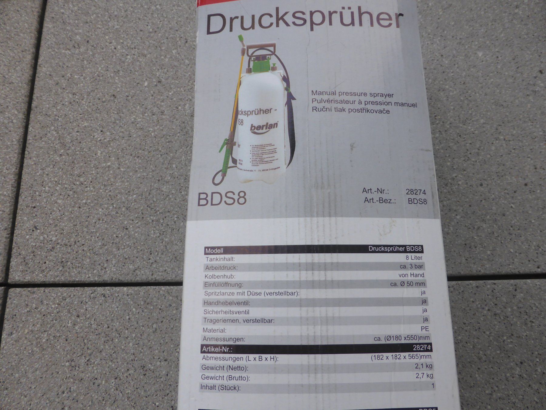 Technique médicale: Drucksprüher - Marke "berlan" – D'occasion à Trimmis par bergamo10 4