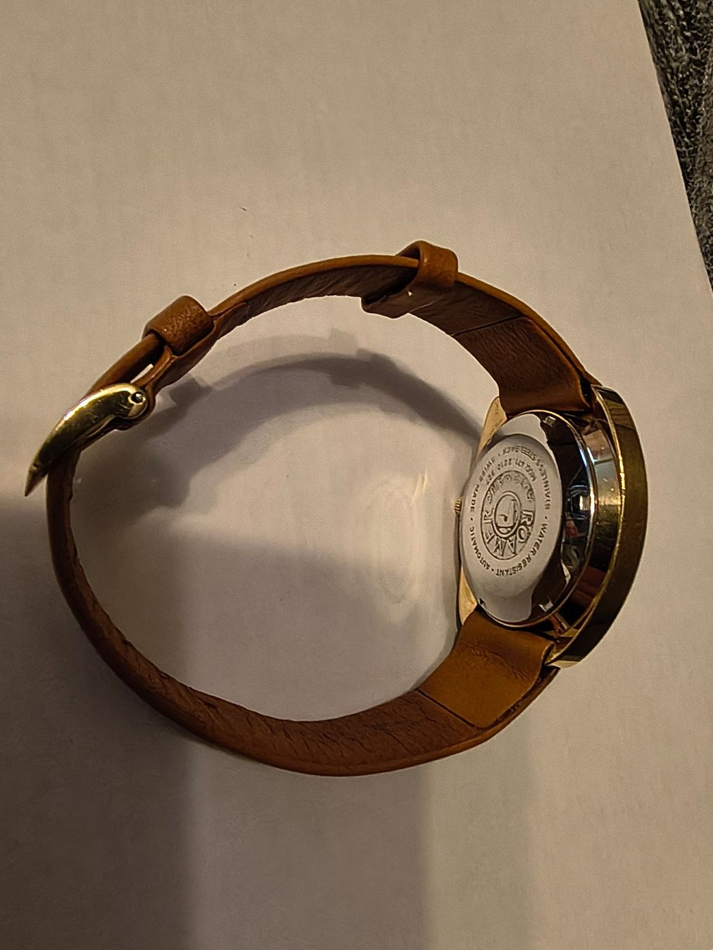 Roamer Uhren: Vintage Roamer Automatic Gold – Gebraucht aus Kägiswil von Pz711 3