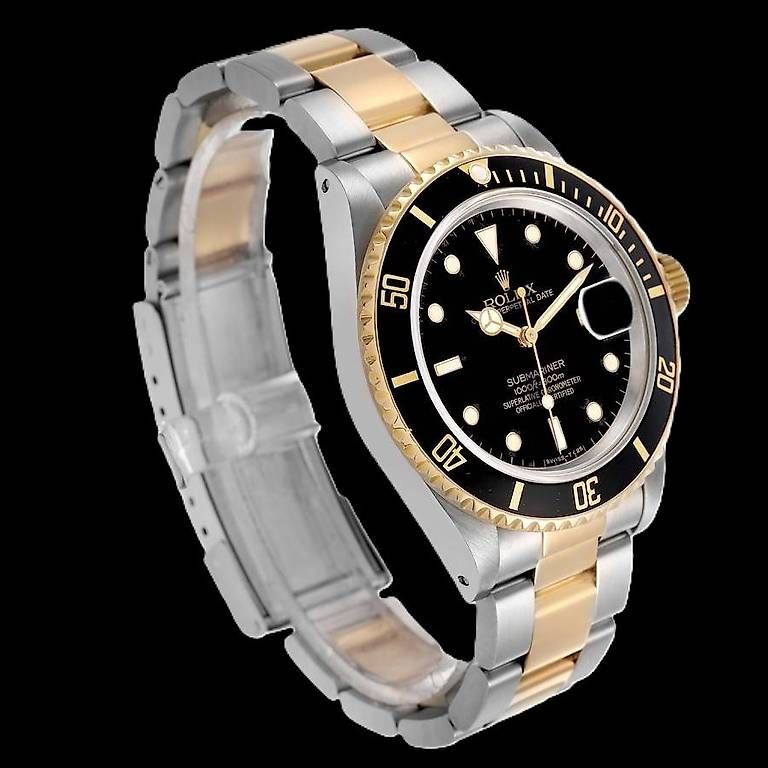 Rolex Montres: ROLEX SUBMARINER ACC E ORO 18 KT - REF. 16803 - Anno 1986 – D'occasion à Grancia par Gioielleria_DoroTi 2